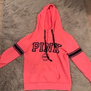 Victoria’s Secret pink quarter zip